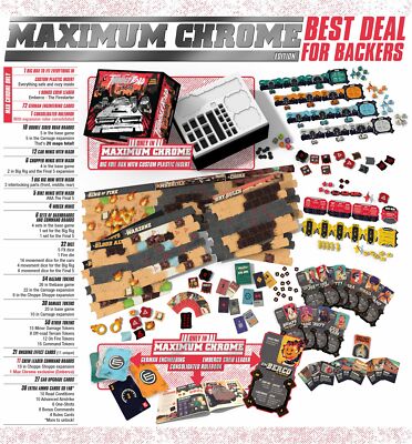 Thunder Road: Vendetta Maximum Chrome ed  Restoration Games - In hand
