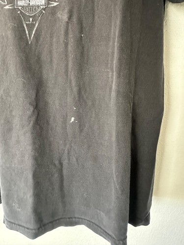 Harley Davidson XL Manga Corta Gold Rush Elko, NV Calavera Doble Cara - Imagen 4 de 12