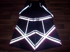 Heatwave phat pants rave gear reflective dance wear hardstyle reflector trousers