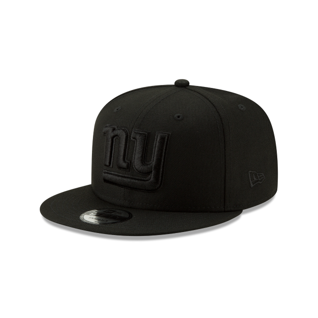 New York Giants 9FIFTY NFL Adjustable Black Snapback New Era Cap - BlkBlk - NWT