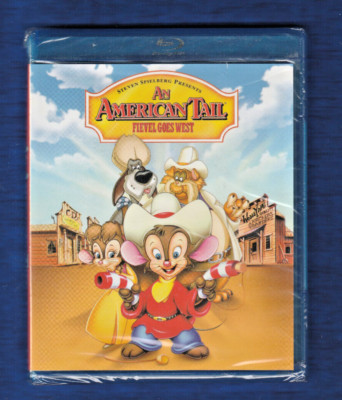 An American Tail Fievel Goes Wast Blu-ray Movie Steven Spielberg NEW