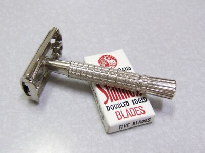 Vintage 1965 Gillette Super Speed TTO Double Edge Safety Razor NICE CLEAN