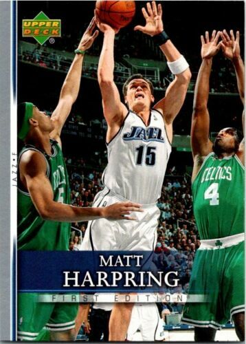 2007-08 Upper Deck Matt Harpring #81 Jazz Basketball DNA Games - Picture 1 of 1