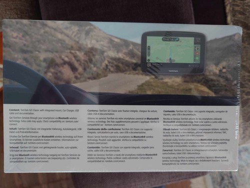 TomTom GO Classic Car GPS, 6 Inch, Traffic Info, Test Alerts Hazard Areas, EU Ma - Picture 2 of 3