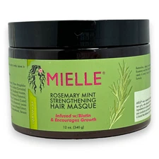 Mielle Organics Rosemary Mint Strengthening Hair Mask 12oz./340g New