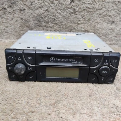 Mercedes Audio 10 Cassette Radio Stereo BE3100 Becker 2108200986 W210 R129 W208 - Image 1 of 4