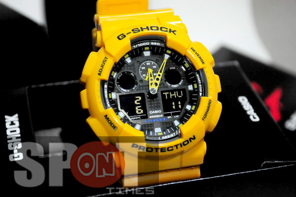 CASIO G-SHOCK GA-100A デジアナ イエロー A3462 CASIO G-SHOCK GA-100A デジアナ イエロー A3462 - メルカリ