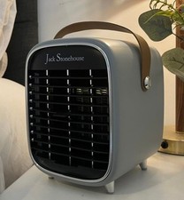 Portable Electric Fan Heater Energy Efficient 1000W Portable Space Heater