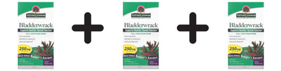 3 x Natures Answer Bladderwrack, 250mg - 90 vcaps (162,93 EUR/kg)