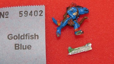 Games Workshop Warhammer Lizardmen Skink Skinks Archer with Bow Metal Figure GW