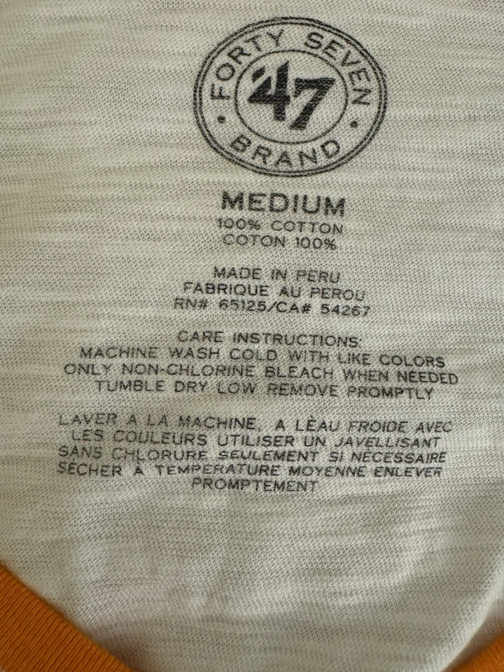 47 Brand Miami Dolphins Damas Camiseta Pullover Mediana, 100% Algodón Foto 3 de 4