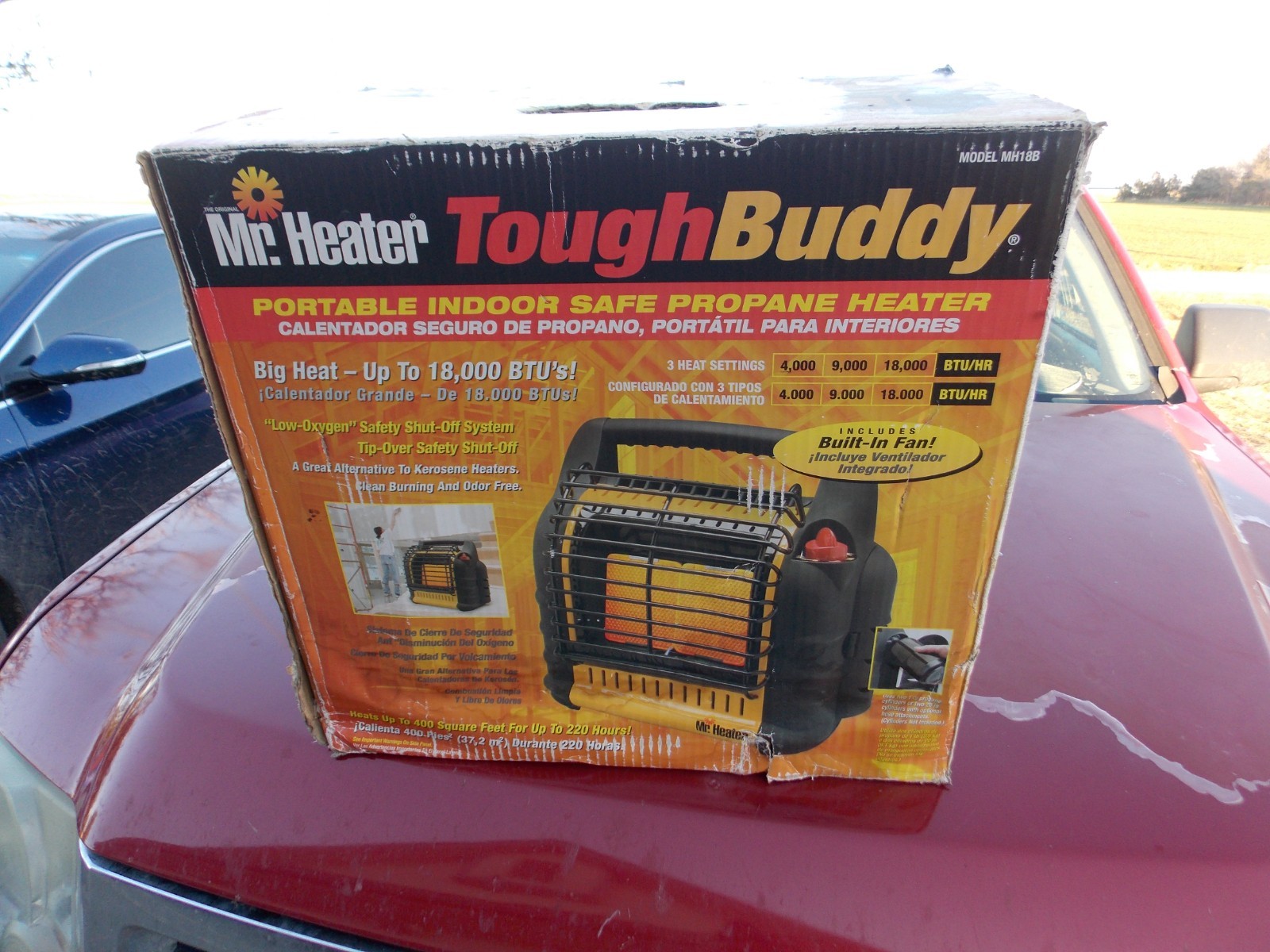 Mh18b Tough Buddy Portable Propane Heater 18,000 Btu New?