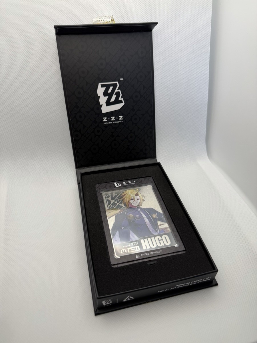Zenless Zone Zero Hugo Vlad SILVER Metal Art Card ZZZ Anime