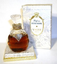 Heure Intime de Vigny ANCIEN flacon parfum boite luxe vintage P.O scellé