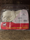 New White Dog brand 2-ton poly rope hoist chich002 65Ft of 5/16” rope — photo 3