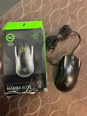 Razer Mamba Elite Wired Optical Gaming Mouse - Black RZ01-02560100-R3U1 (USED)