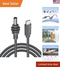Compact 5ft Starlink Mini Power Cable - Waterproof USB-C to DC 100W Charging