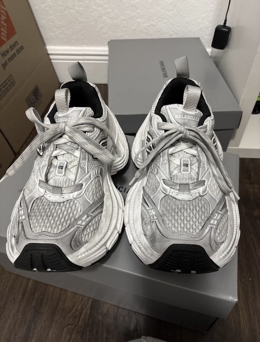 Balenciaga 10XL Sneaker White Grey Size 40 | eBay