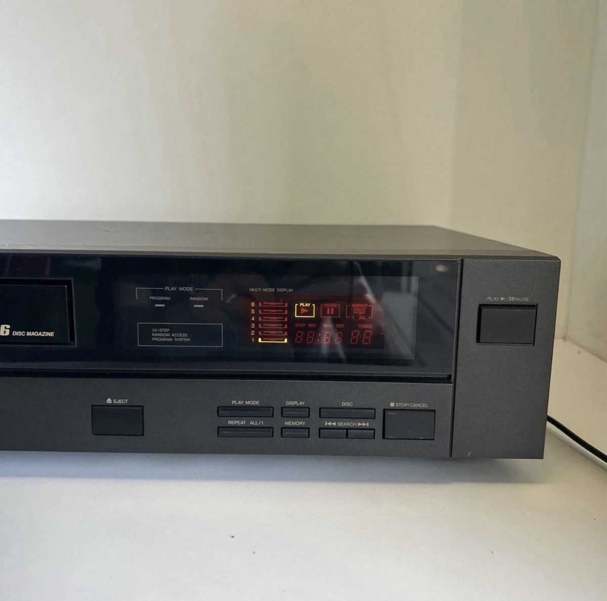 JVC Xlm97 Compact Disc CD Automatic 6-disc Changer XL M97 Bk for