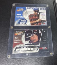 Dale Earnhardt 2 card sealed case 1995 High Gear Sports Trading Cards.