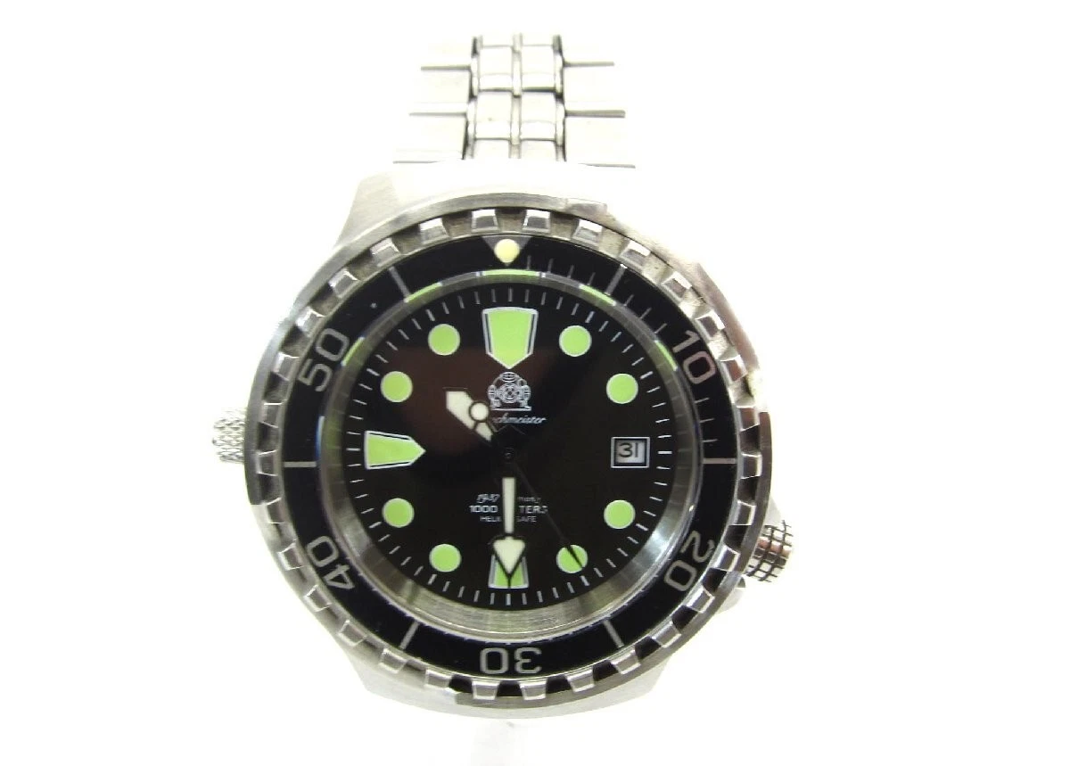 【電池切れ・動作未確認】 Tauchmeister 1937 腕時計 Tauchmeister 1937 Mechanical (Automatic) Rubber Band Wristwatches