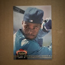 Topps 1992 Stadium Club Members Choice #603 Ken Griffey Jr Seattle Mariners MLB