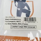 Maxx Carry IWB / OWB LEATHER HOLSTER FOR S&W J-FRAME or Mid/Full Size Pistols — photo 4
