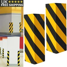 2x Wall Edge Corner Protector Reflective Car Garage Driveway Door Bumper Guard