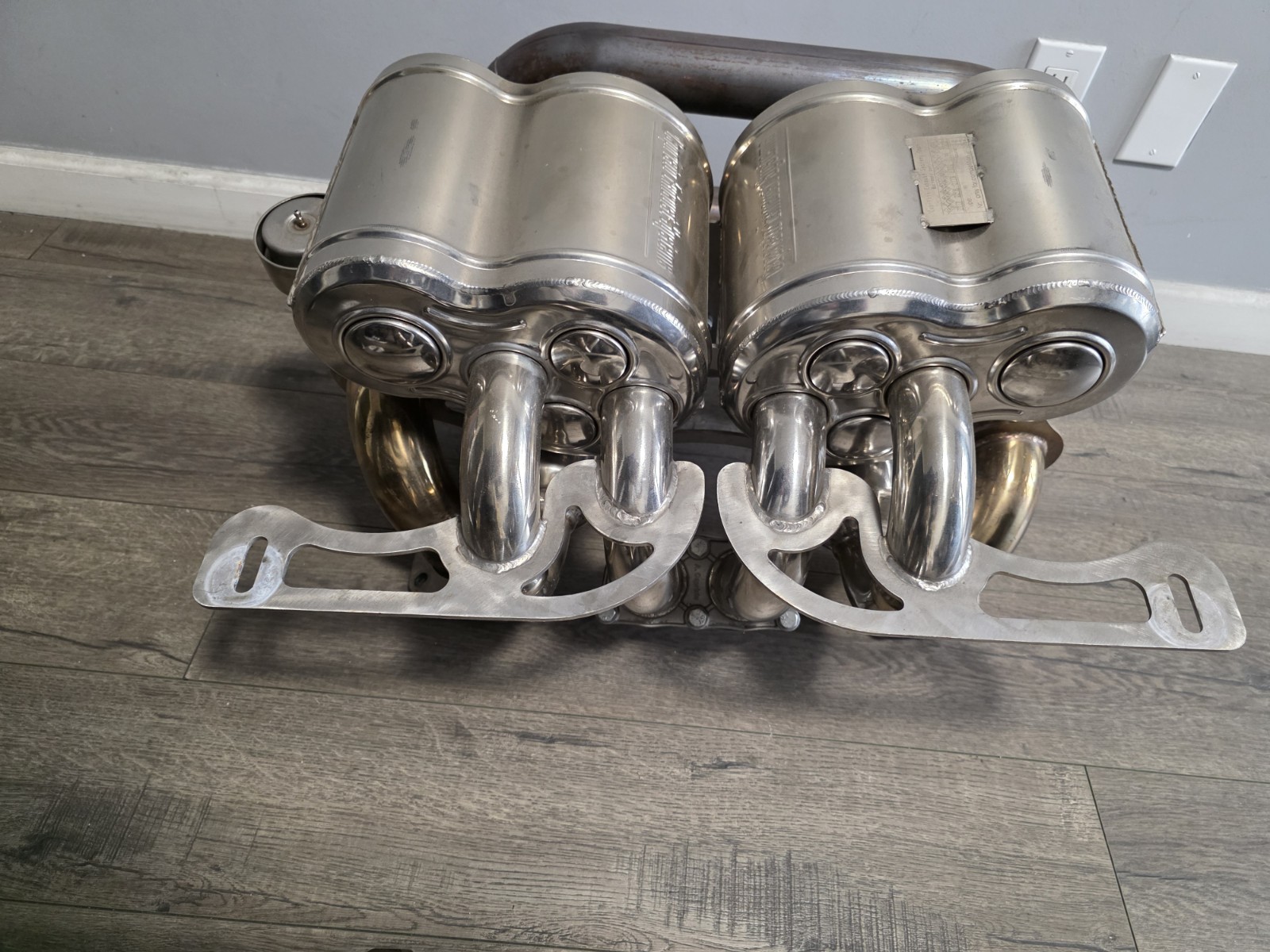 LAMBORGHINI MURCIELAGO CAPRISTO EXHAUST MUFFLER SYSTEM 