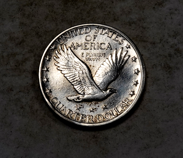 1918-S Standing Liberty Quarter ~ Choice BU ~ 90% Silver (ZQ416