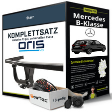 F&uuml;r MERCEDES B-Klasse Typ W247 Anh&auml;ngerkupplung starr +eSatz 13pol uni. 19- NEU
