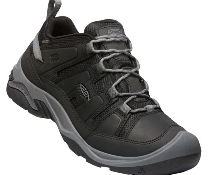 Scarpe da trekking impermeabili KEEN Circadia uomo 8 nero grigio 1026775 $135 NUOVE