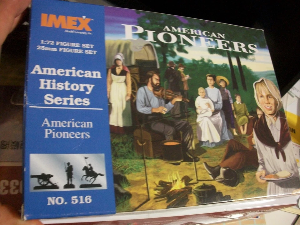 1/72 IMEX 1:72 American History: American Pioneers, Nr. 516  Figuren s. Bild! - Bild 2 von 3