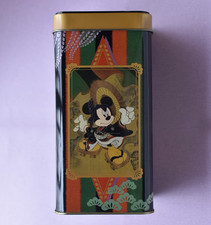 Mickey & Minnie Mouse & Donald Duck empty can Tokyo Disneyland Kabuki Kimono,tin