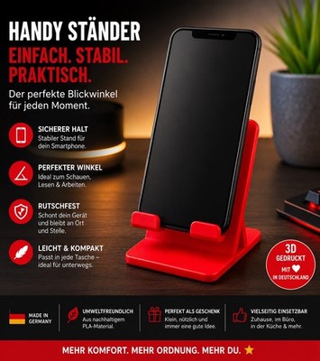 Handyhalter / Smartphone-Ständer   3D gedruckt  