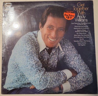 Andy Williams Get Together LP Vinyl Record Album 1969 Columbia Stereo New Sealed