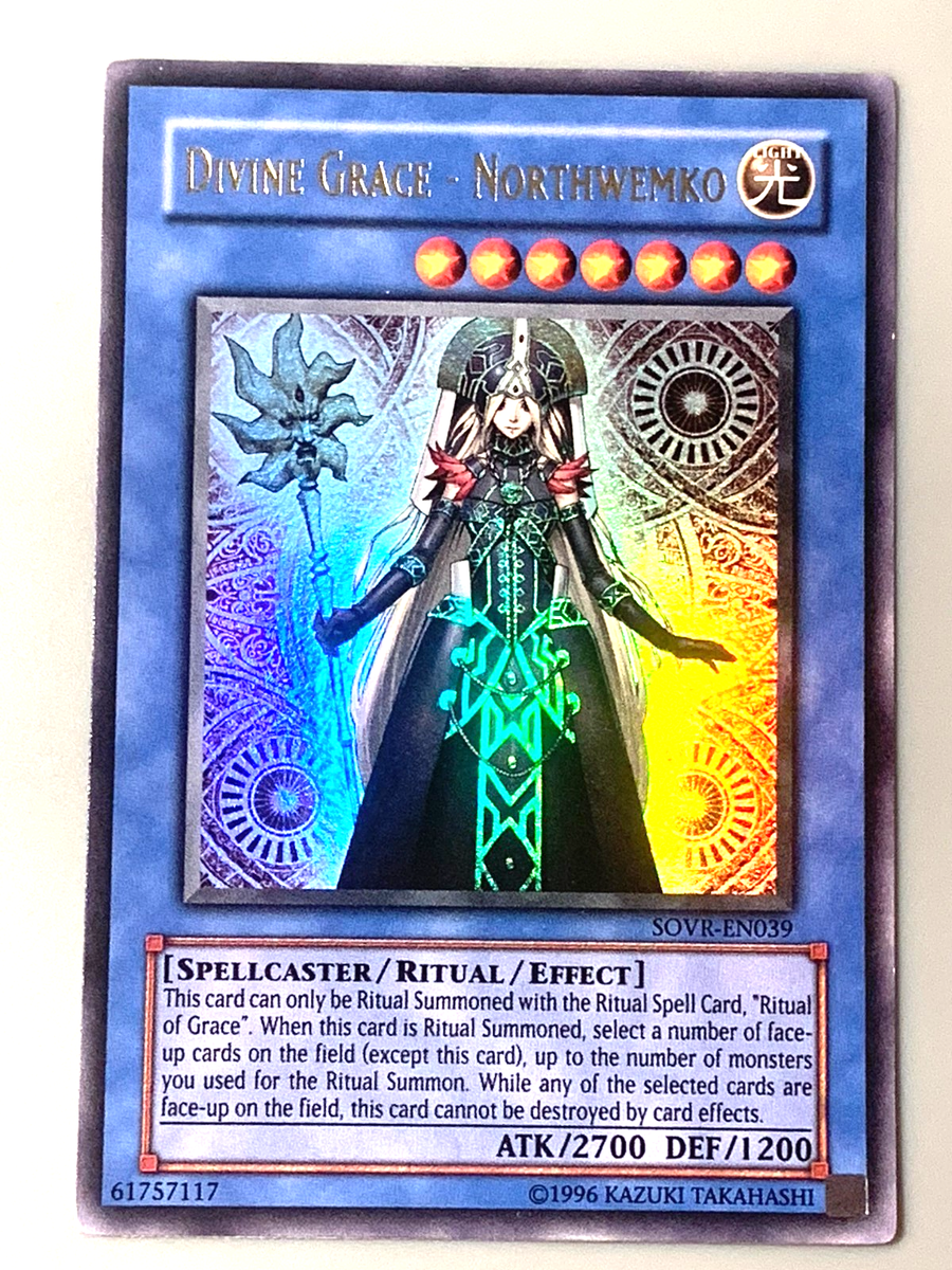 yugioh Divine Grace - Northwemko SOVR-EN039 Unlimited Ed Ultra Rare near  mint | eBay