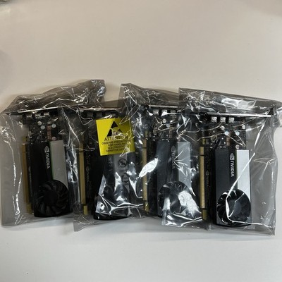 NVIDIA T400 4GB Graphics Card NEW Lot of 4 Out Of Box***READ***SEALED***