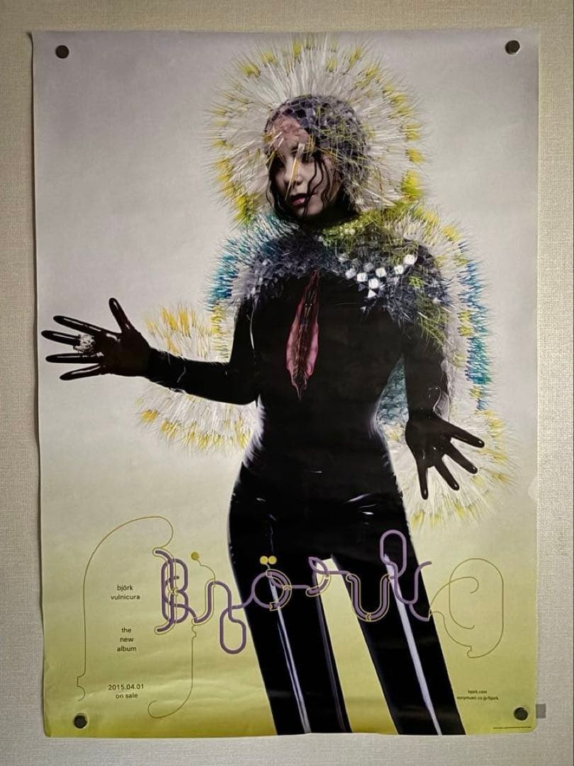 Bjork / Vulnicura 2015 Japan Original Promo Poster B2 JIS 20x28in