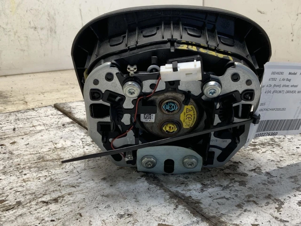 Bolsa de aire para conductor modelo L de 4 puertas rueda delantera para FIAT 500 1168617 14-17 Foto 2 de 4