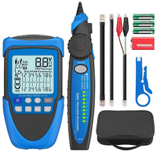 Network Cable Tester, Poe Cable Tester for CAT5, Cat5E, CAT 6, CAT 7 CAT 8, RJ45