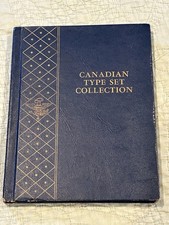 Whitman 9513 Canadian Type Set Collection Coin Album – Used No Coins