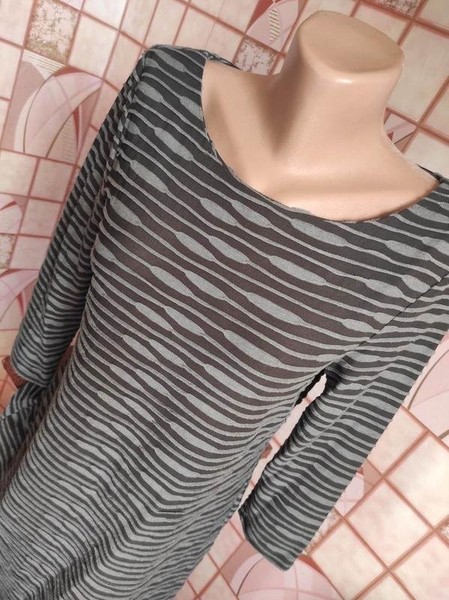Women Phase Eight Dress Grey Knit 38 / M / 46