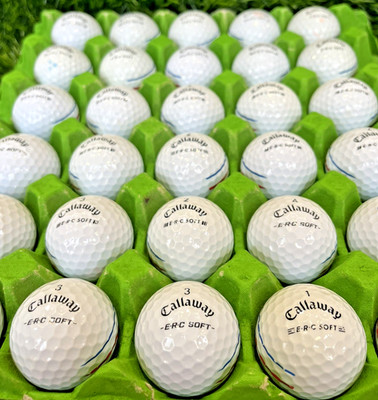 30 x Callaway ERC Triple Track Golfbälle - Grade B / Practice