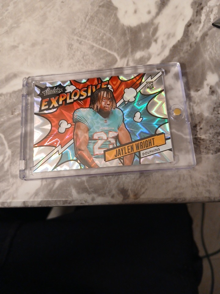 2024 Panini Absolute - Explosive Jaylen Wright #EX-JWT (RC)