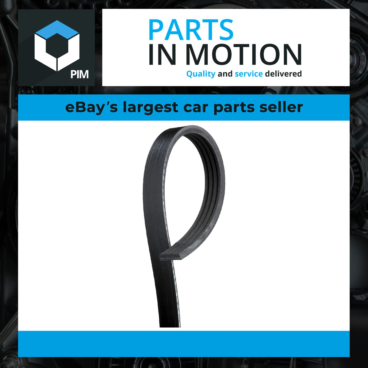 4 Rib Multi V Drive Belt fits PEUGEOT BOXER 2.2D 2006 on Gates 4009P2 4009Q4 New