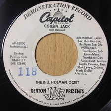Bill Holman Octet, Plain Folks / Cousin Jack, (7