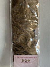 Lullabellz 5 Piece Curly Golden Blonde 22” Clip In Hair Extensions Brand New