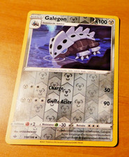 POKEMON REGNE DE GLACE CARD REVERSE HOLO CARTE GALEGON 110/198 EB06 FR NM 2021