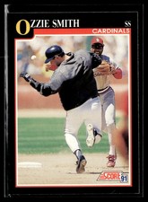 1991 Score #825 Ozzie Smith Baseball Card 3801E